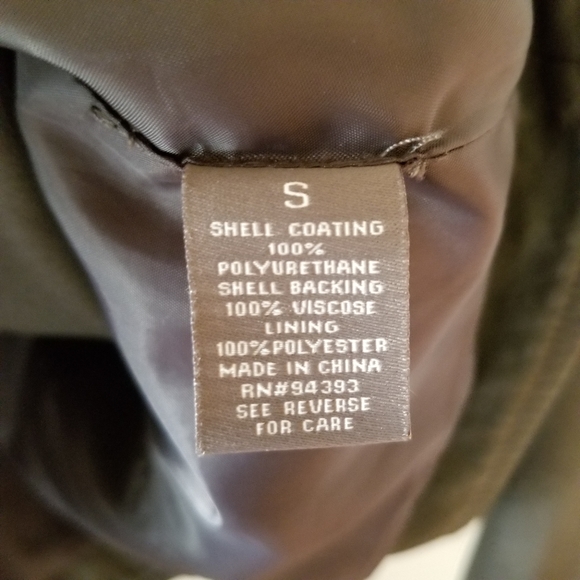 Roz&Ali Faux Leather Moto Jacket - Picture 5 of 5